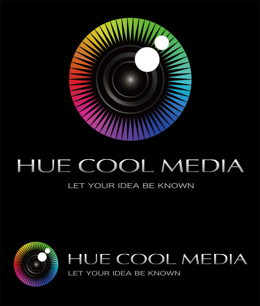 media company logo design画像