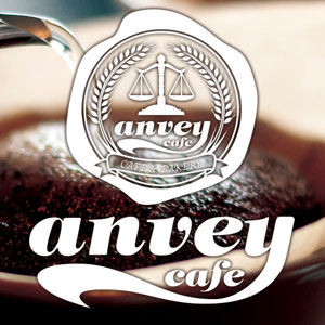 anvey cafe店舗名称＋ロゴデザイン